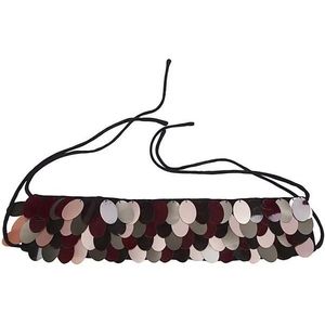 Dries Van Noten Kettingen - Clavicle Necklace With Large Smooth Sequins in multi