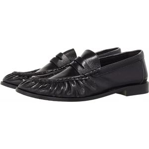 Saint Laurent Loafers - Shiny Penny Loafer in zwart