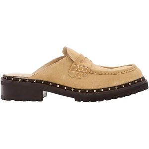 Golden Goose Slippers & Mules - Jerry Rock Sabot in beige