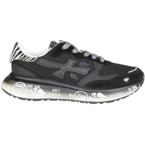 Premiata Low-Top Sneakers - Base Sneaker in zwart