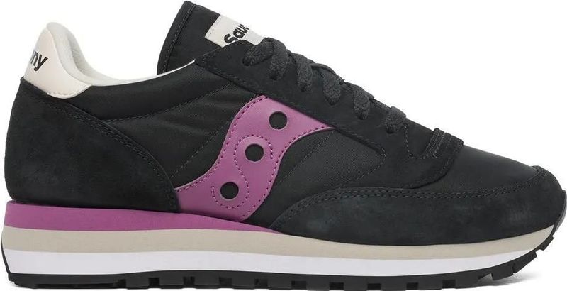 Saucony - Jazz Triple Sneakers - Zwart - Dames - Rubberen Zool