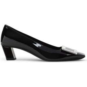 Roger Vivier Hoge hakken - Belle Pumps With Squared Toe in zwart
