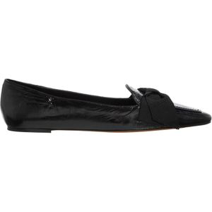 Polo Ralph Lauren Loafers - Tux Pnt Lfr-Flats-Loafer in zwart