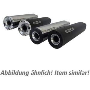 Miller Exhaust Auspuff slip-on Standard schwarz/schwarz für Harley-Davidson - Motorradteile - Motorrad Auspuff - Motorrad Auspuffanlagen &