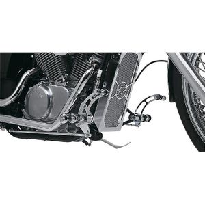 Falcon Round Style Fußrastenanlage +10cm für Honda VT 600 C Shadow - Motorradteile - Anbauteile - Motorrad Fußrasten & Fußhebel