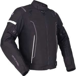 Richa Airstream 3 Textiljacke schwarz/weiß XL - Motorradbekleidung - Motorradjacken - Motorrad Textiljacken