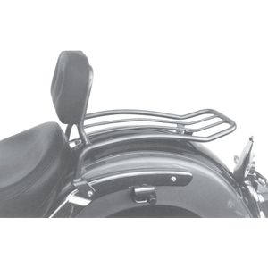 Hepco & Becker Solorack mit Rückenpolster chrom für Yamaha XVS 650 Drag Sta - Motorradteile - Anbauteile - Motorrad Sitzbänke & Sitzbankabdeckungen