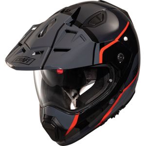 Craft Fiberglas Endurohelm Rot Dekor #24 S - Helme & Brillen - Motorradhelme - Crosshelme & Endurohelme