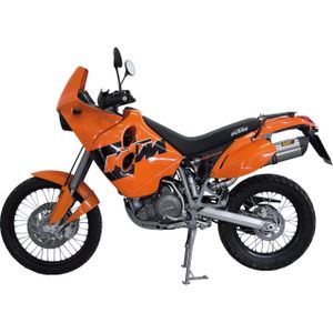 MIVV Suono Auspuff silber KT.006.K7 für KTM 640/690 SMC/Enduro/Ad - Motorradteile - Motorrad Auspuff - Motorrad Auspuffanlagen & Endschalldämpfer