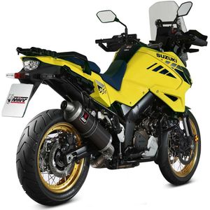 MIVV Auspuff Dakar schwarz für Suzuki DL 1000/1050 V-Strom/XT 14- - Motorradteile - Motorrad Auspuff - Motorrad Auspuffanlagen & Endschalldämpfer