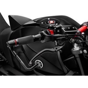 Rizoma Lenkergriffe Sport Alu für 22mm GR205B schwarz - Motorradteile - Anbauteile - Lenker, Lenkerenden, Handprotektoren & Griffe