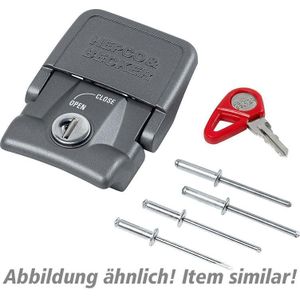 Hepco & Becker Ersatzteil Krallschloss Topcase an Träger schwarz SN948 - Motorradzubehör - Motorradgepäck - Koffer