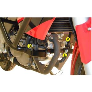 Hepco & Becker Sturzbügel schwarz für Honda CBR 125 R 2007-2010 - Motorradteile - Anbauteile - Motorrad Sturzpads & -bügel