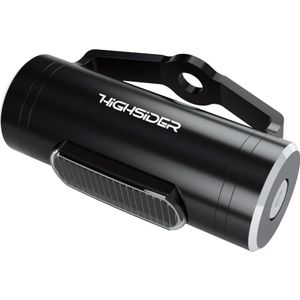Highsider LED Alu Rücklicht CONERO T1 schwarz, getöntes Glas - Motorradteile - Beleuchtung - Motorrad Rücklichter & Reflektoren
