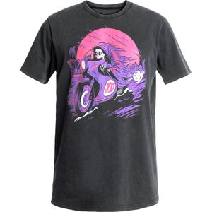 John Doe T-Shirt Palm Fade Out schwarz S - Motorradbekleidung - Herren Motorradbekleidung - Herren Freizeitbekleidung