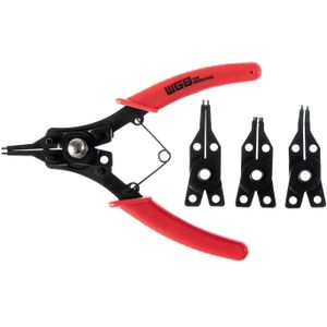 WGB Sprengringzange mit auswechselbaren Köpfen 160 mm 5-teilig - Motorradzubehör - Werkzeuge - Schraubenschlüssel & Zangen
