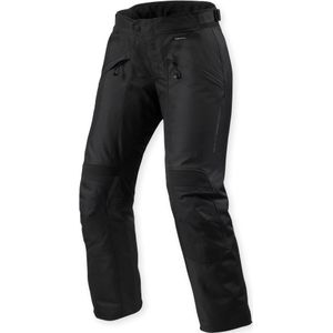 REV'IT! Factor 5 H2O Damen Textilhose schwarz 23 (46 kurz) - Motorradbekleidung - Motorradhosen - Motorrad Textilhosen