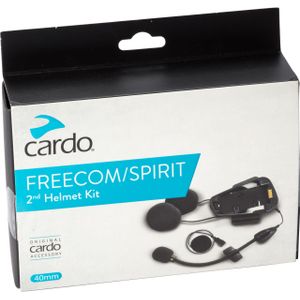 Cardo Freecom/Spirit 2nd Helmet Kit - Motorradzubehör - Kommunikation & Navigation - Motorrad Kommunikationsgeräte