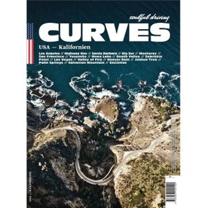 Klasing-Verlag CURVES USA-Kalifornien Band 6 - Motorradzubehör - Reisen & Camping - Motorrad Karten, Reiseberichte & Reiseführer