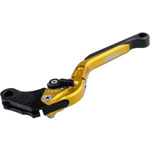 Mizu Kupplungshebel einstellbar/klappbar GP Alu HL01 gold - Motorradteile - Bremsen - Motorrad Kupplungshebel