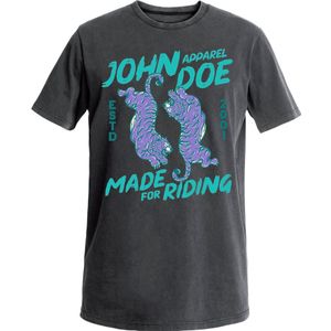 John Doe T-Shirt Tiger I Fade Out schwarz 3XL - Motorradbekleidung - Herren Motorradbekleidung - Herren Freizeitbekleidung