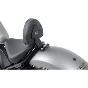 Hepco & Becker Fahrerrückenlehne schwarz für Honda CMX 500 Rebel - Motorradteile - Anbauteile - Motorrad Sitzbänke & Sitzbankabdeckungen