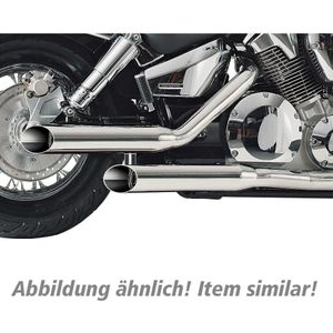 Falcon Cromo-Line Auspuff ED für Suzuki LS 650 Savage - Motorradteile - Motorrad Auspuff - Motorrad Auspuffanlagen & Endschalldämpfer