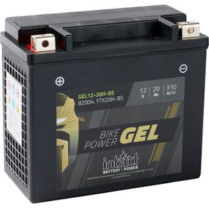 intAct Batterie Bike Power Gel geschlossen TX20H-BS  12 Volt, 20Ah - Motorradteile - Batterien - Motorradbatterien