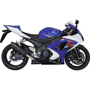 MIVV Suono Auspuff schwarz S.032.L9 für GSX-R 600/750 2008-2010 - Motorradteile - Motorrad Auspuff - Motorrad Auspuffanlagen & Endschalldämpfer