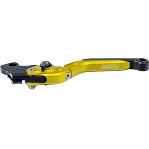 Mizu Kupplungshebel einstellbar/klappbar GP Alu ADL2 gold - Motorradteile - Bremsen - Motorrad Kupplungshebel