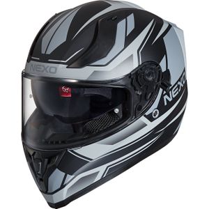 Nexo Integralhelm Sport II Silber Dekor #20 XL - Helme & Brillen - Motorradhelme - Integralhelme
