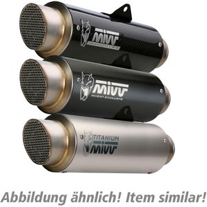 MIVV GP Pro Auspuff 2-1 Carbon K.044.K2P für Kawasaki Z 650 2017- - Motorradteile - Motorrad Auspuff - Motorrad Auspuffanlagen & Endschalldämpfer