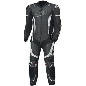 Held Brands Hatch Lederkombi 1-tlg. schwarz/weiß 52 - Motorradbekleidung - Motorradkombis - Motorradkombis Einteiler