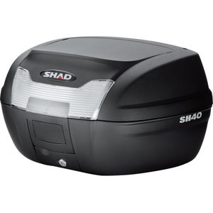 Shad Topcase SH40 schwarz unlackiert - Motorradzubehör - Motorradgepäck - Koffer