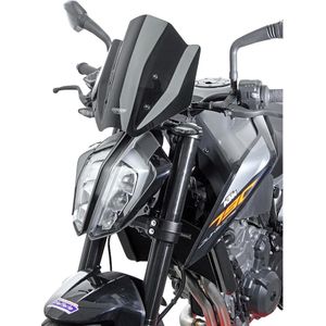 MRA Racingscheibe NRM schwarz für KTM Duke 790 - Motorradteile - Anbauteile - Windschutzscheiben & Scheiben