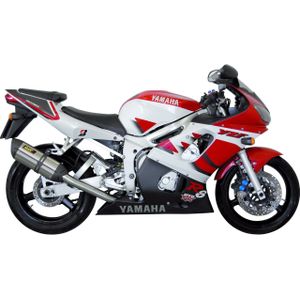 MIVV Suono Auspuff silber Y.003.L7 für Yamaha YZF R6 1999-2002 - Motorradteile - Motorrad Auspuff - Motorrad Auspuffanlagen & Endschalldämpfer