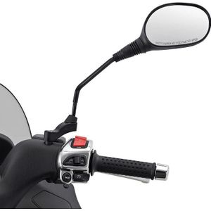 Berni`s Spiegelverbreiterungen Lenker BK12 M8x1,25 Piaggio schwarz - Motorradteile - Spiegel - Motorrad Spiegelverbreiterungen