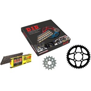 D.I.D. Kettenkit 428HD Clip 15/42/124 für Honda CBR 125 R 2004-2010 - Motorradteile - Kraftübertragung - Motorrad Kettensätze