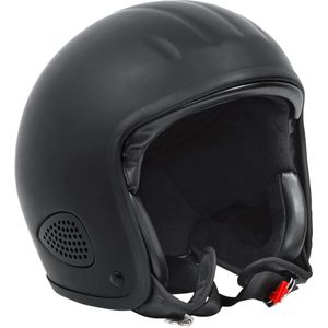 Bores Gensler Kult Jethelm mattschwarz S/L - Helme & Brillen - Motorradhelme - Jethelme