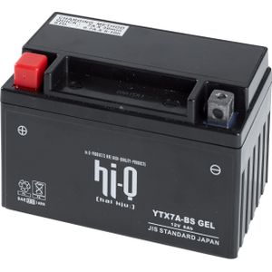 Hi-Q Batterie AGM Gel geschlossen HTX7A, 12V, 6Ah (YTX7A) - Motorradteile - Batterien - Motorradbatterien