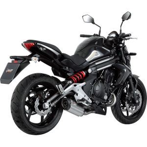 MIVV Suono Auspuff 2-1 silber K.029.K7 für ER-6 n/f 2012-2016 - Motorradteile - Motorrad Auspuff - Motorrad Auspuffanlagen & Endschalldämpfer