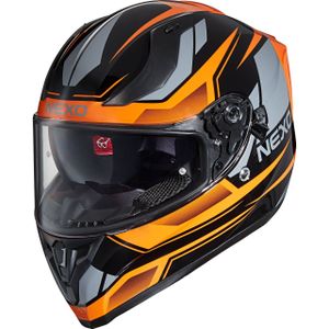 Nexo Integralhelm Sport II Orange Dekor #20 S - Helme & Brillen - Motorradhelme - Integralhelme