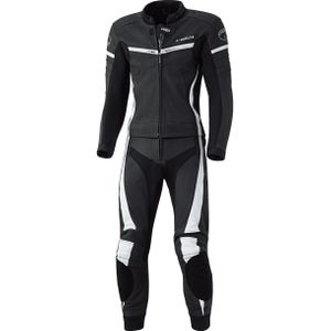 Held Spire Lederkombi 2-tlg. schwarz/weiß 106 (54 lang) - Motorradbekleidung - Motorradkombis - Motorradkombis Zweiteiler