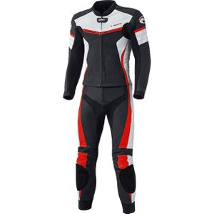 Held Spire Lederkombi 2-tlg. schwarz/rot 52 - Motorradbekleidung - Motorradkombis - Motorradkombis Zweiteiler