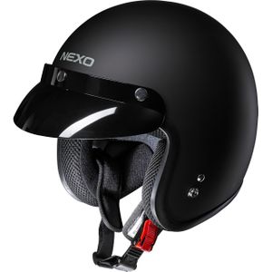 Nexo Jethelm Basic II mattschwarz XL - Helme & Brillen - Motorradhelme - Jethelme