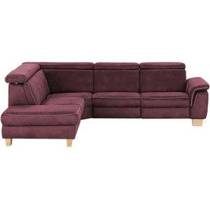 Mein Sofa bold Ecksofa  Beata ¦ rot ¦ Maße (cm): B: 270 H: 80 T: 233.0 Polstermöbel > Sofas > Ecksofas - Höffner
