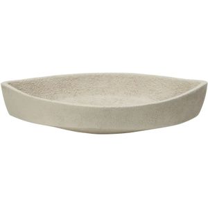 HOME STORY Deko Schale  ¦ creme ¦ Aluminium ¦ Maße (cm): B: 18 H: 6 Accessoires > Deko-Schalen - Höffner