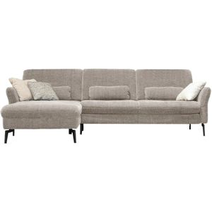 meinSofa Ecksofa Cord DANTE ¦ grau ¦ Maße (cm): B: 280 H: 91 T: 179.0 Polstermöbel > Sofas > Ecksofas - Höffner