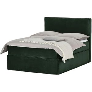 Boxi Boxspringbett 140 x 200 cm mit trendigem Keder Boxi Urban ¦ grün ¦ Maße (cm): B: 140 H: 125 Betten > Einzelbetten - Höffner