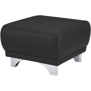 Hocker  Maranello ¦ schwarz ¦ Maße (cm): B: 66 H: 43 T: 66.0 Polstermöbel > Hocker - Höffner